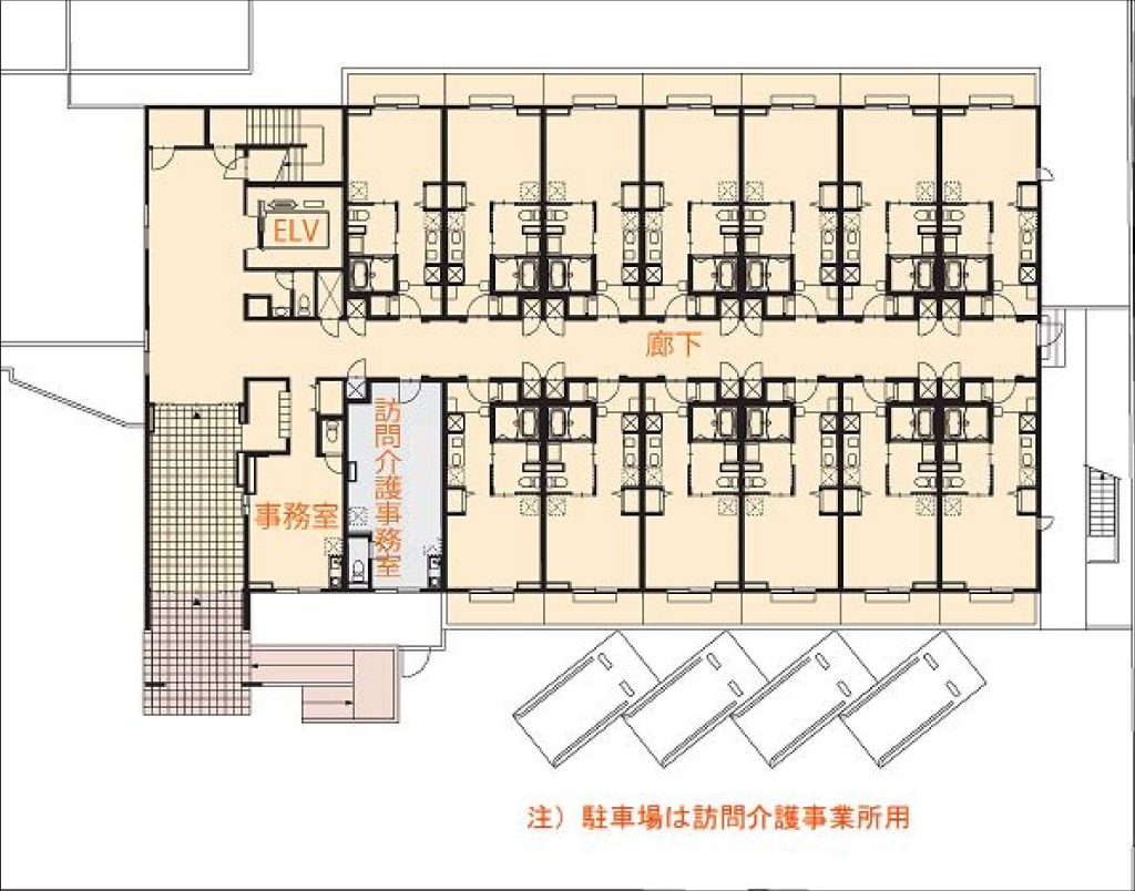 敷地内配置図