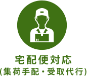 宅配便対応(集荷手配・受取代行)  